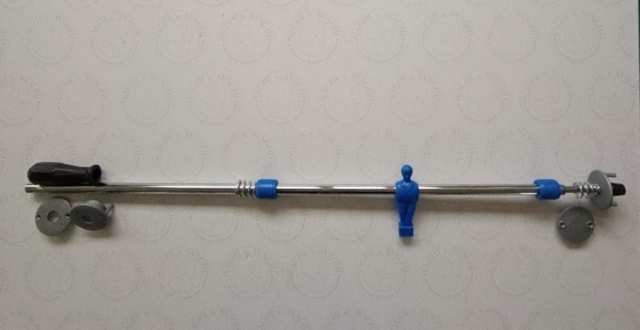 SERIE ASTE COMPLETE RIENTRANTI GARLANDO BOCCOLE SILVER