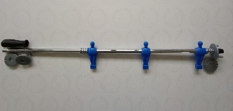SERIE ASTE COMPLETE RIENTRANTI GARLANDO BOCCOLE SILVER