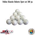 PALLINE PER CALCIO BALILLA ROBERTO SPORT BIANCHE SET 10 PZ