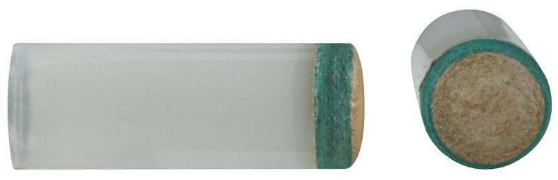CUOIO A PRESSIONE NORDITALIA RIGA VERDE DIAMETRO 11 MM SET 10 PZ