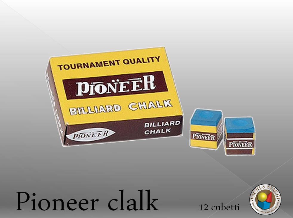 GESSO PIONEER NORDITALIA 12 CUBETTI BLU