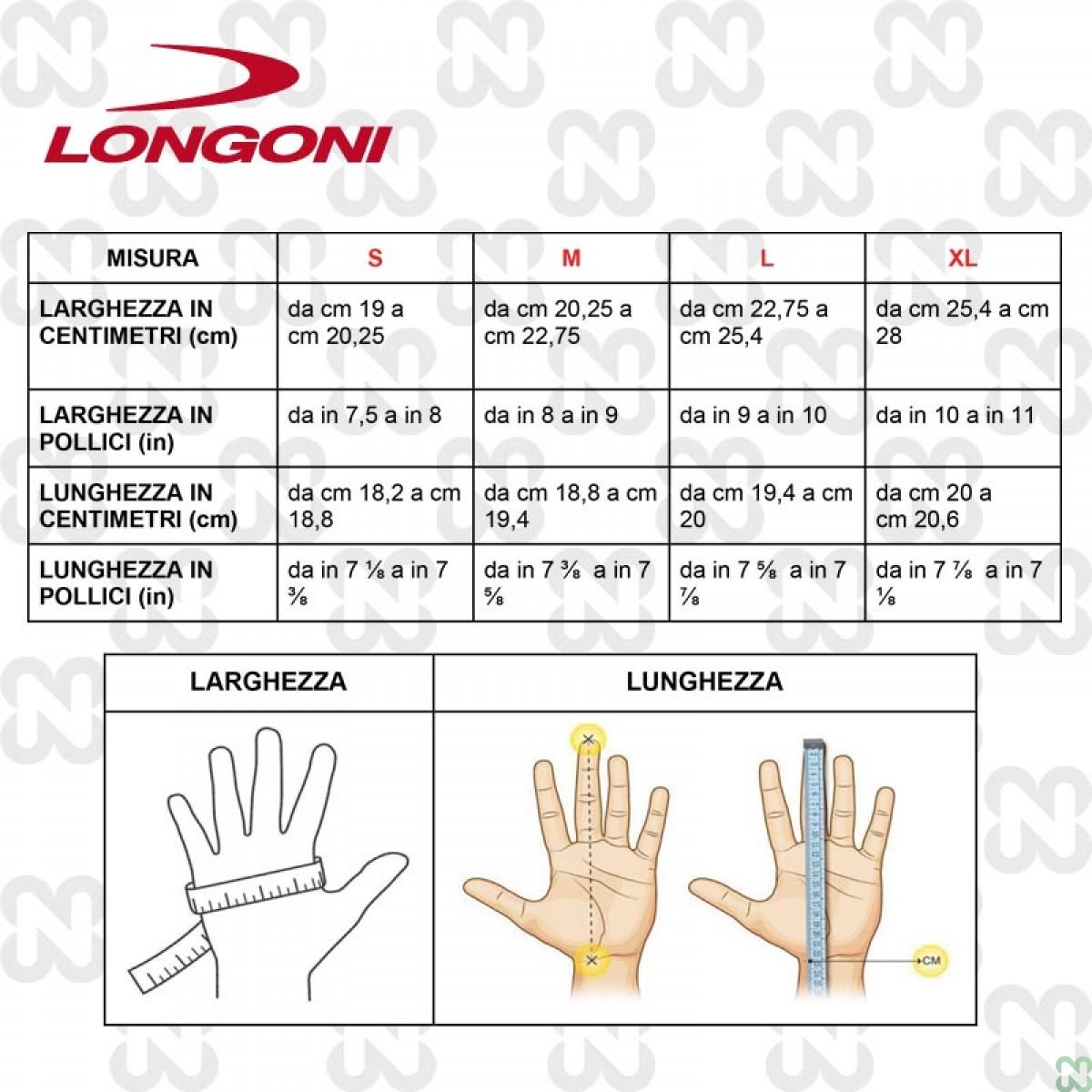GUANTO  LONGONI BIANCO