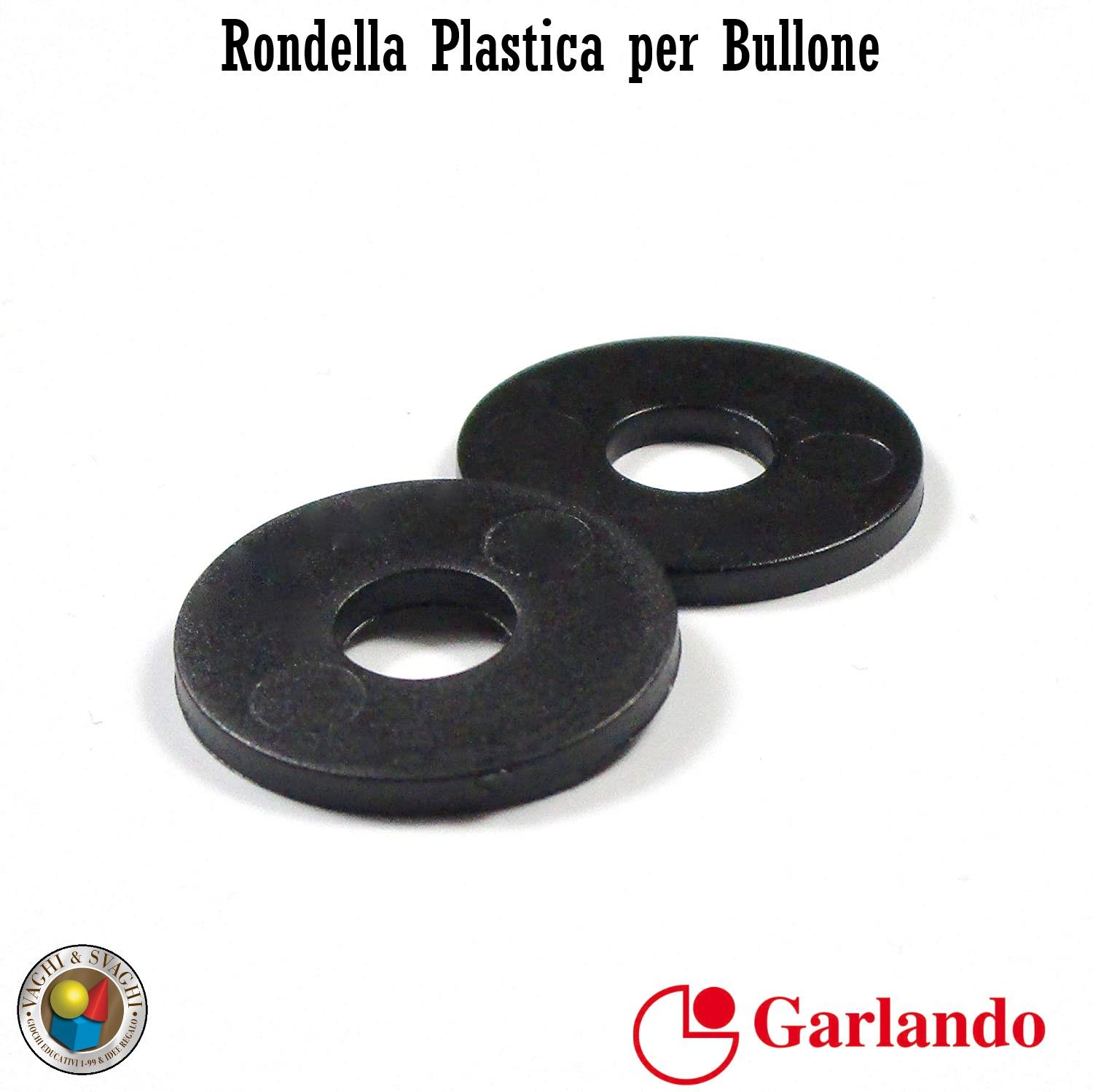 RONDELLA IN PLASTICA GARLANDO PER BULLONI SET 10 PZ.