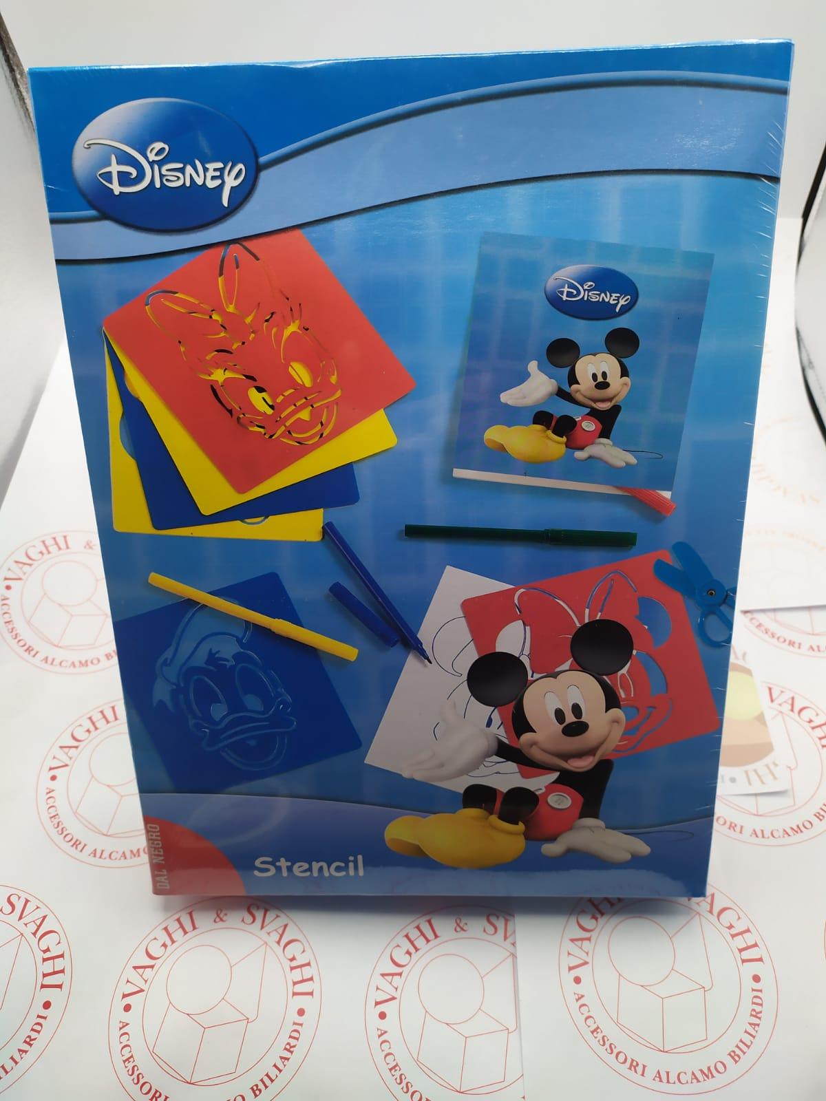 GIOCO MICKEY AND FRIENDS DAL NEGRO STENCIL