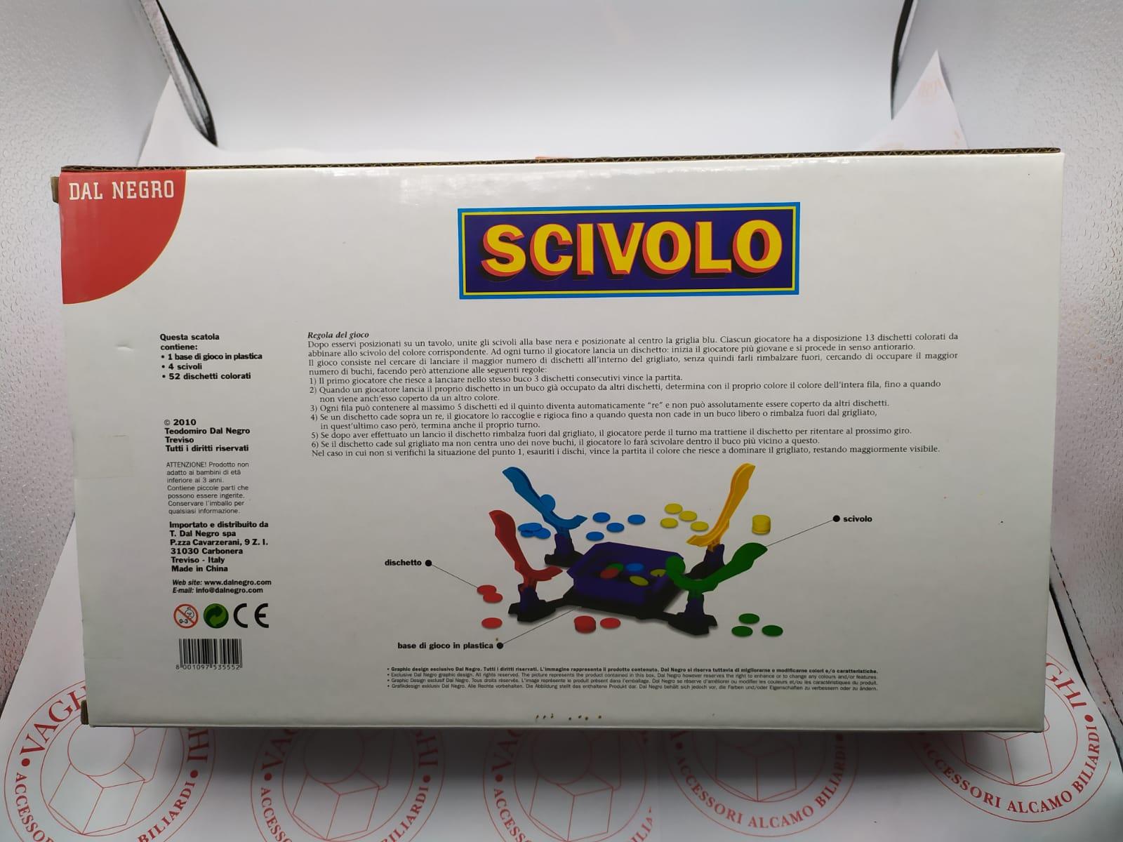 GIOCO SCIVOLO DAL NEGRO CM. 33,5X21X7