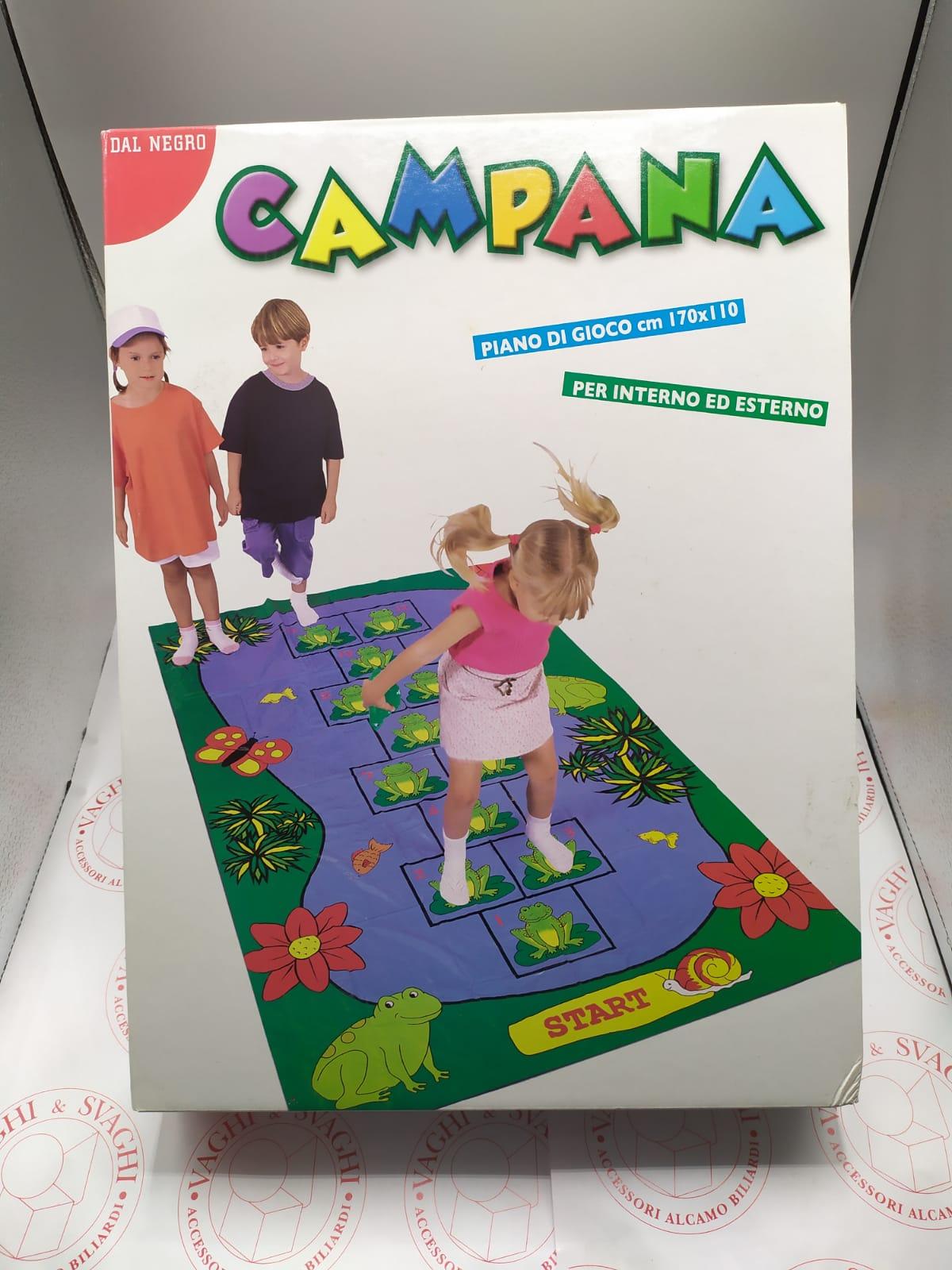 GIOCO CAMPANA DAL NEGRO TELO IN PLASTICA