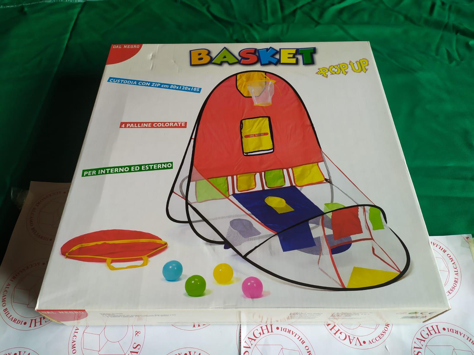 GIOCO DAL NEGRO BASKET TENDA  POP UP