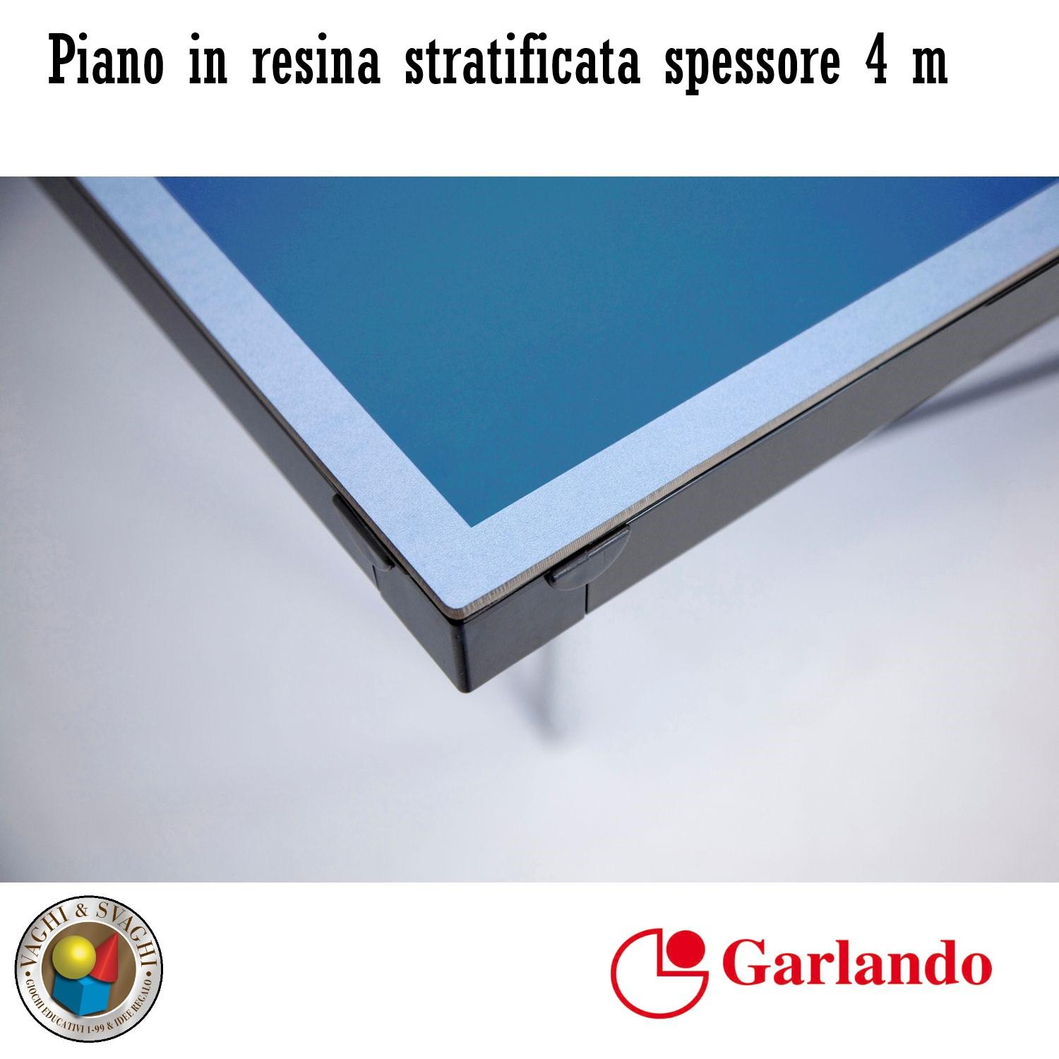 PING PONG GARLANDO MASTER OUTDOOR  PIANO BLU