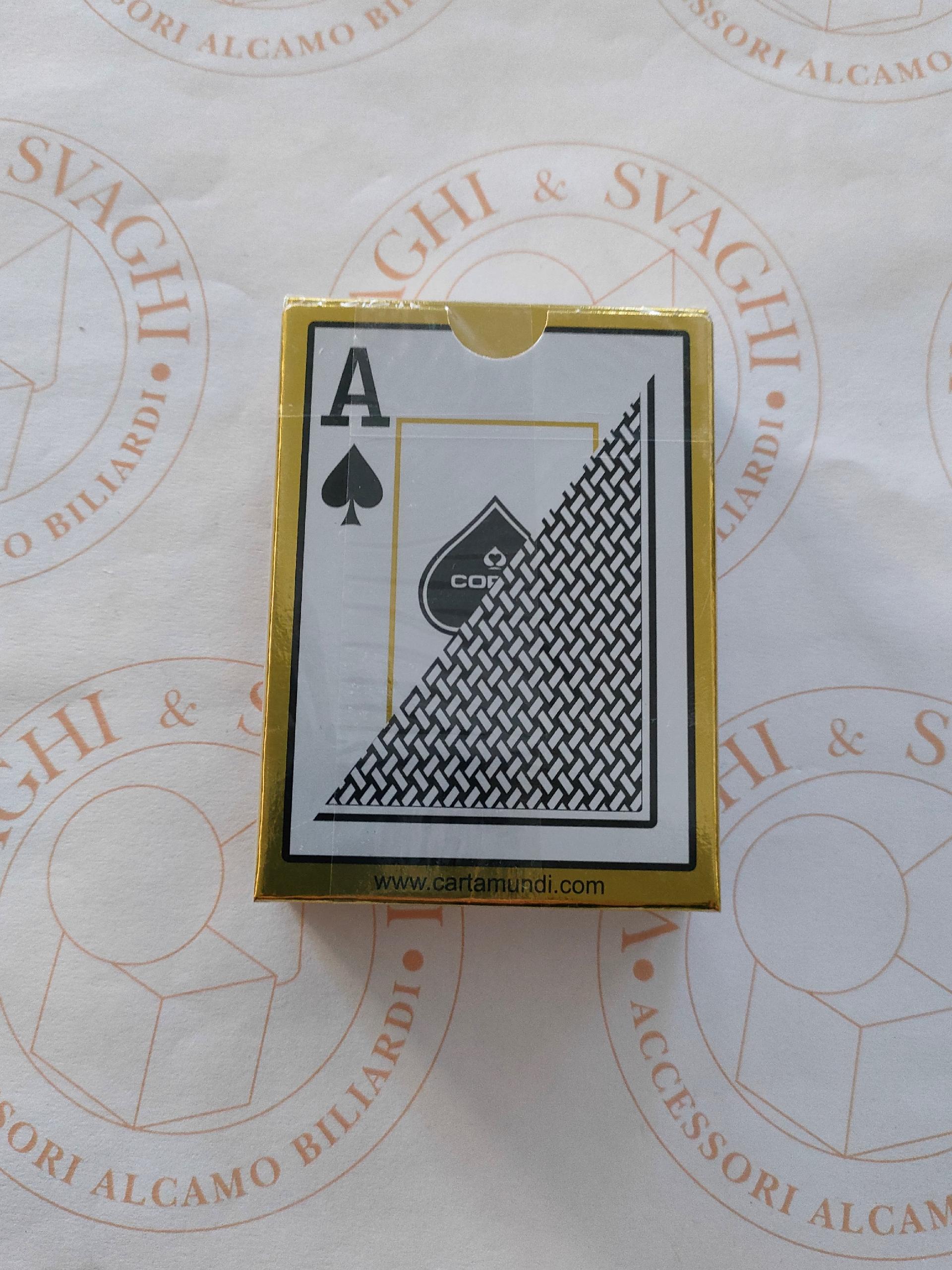 CARTE POKER COPAG TEXAS HOLD'EM RETRO NERO