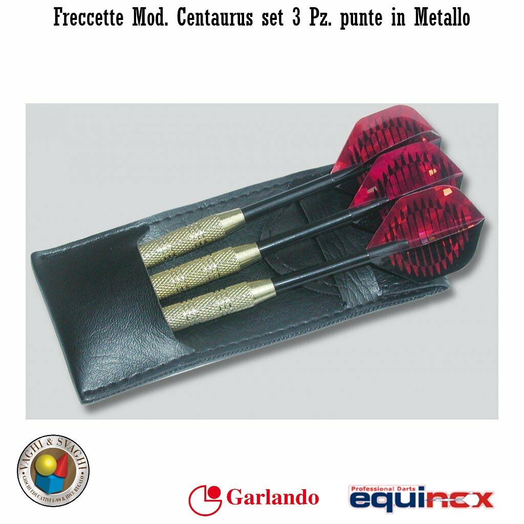 FRECCETTE CON PUNTA IN METALLO EQUINOX SET 3 PZ.