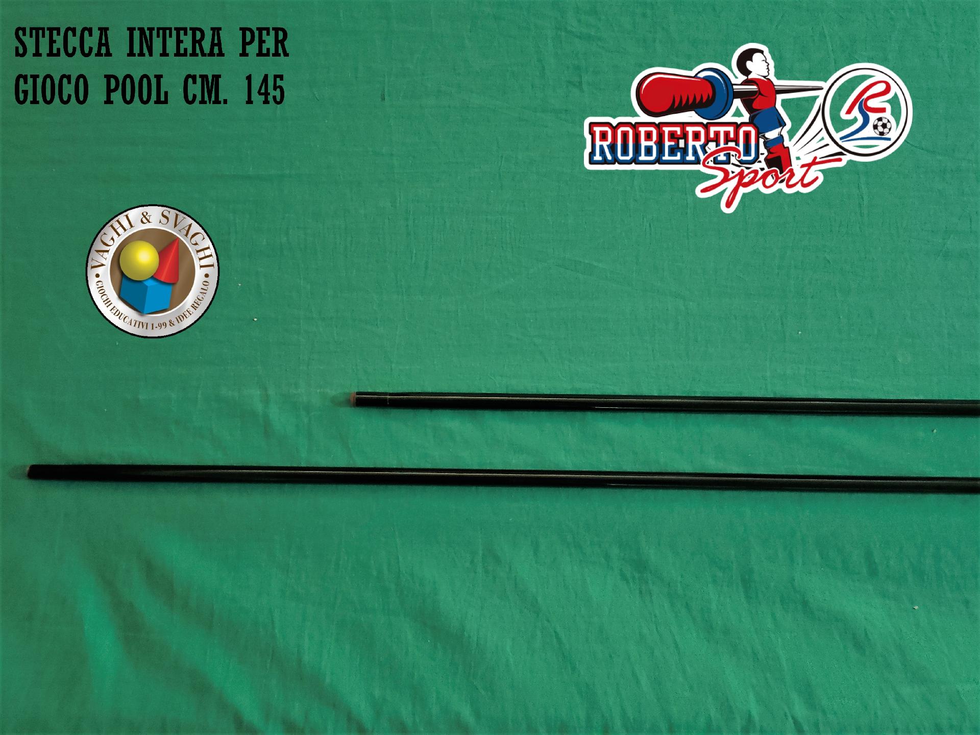 STECCA PER GIOCO POOL ROBERTO SPORT INTERA IN FIBRA CM. 145