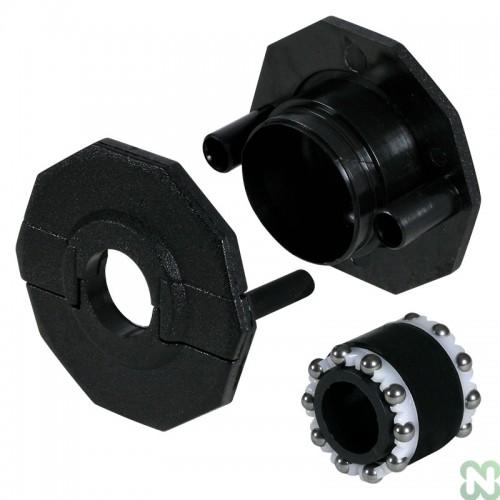 ABUS Lucchetto A Catena Tresor 1385 - Combinazione In Acciaio Temprato Catena Quadrata Robusta Da 7 Mm Livello Di Sicurezza 110 Cm Arancio