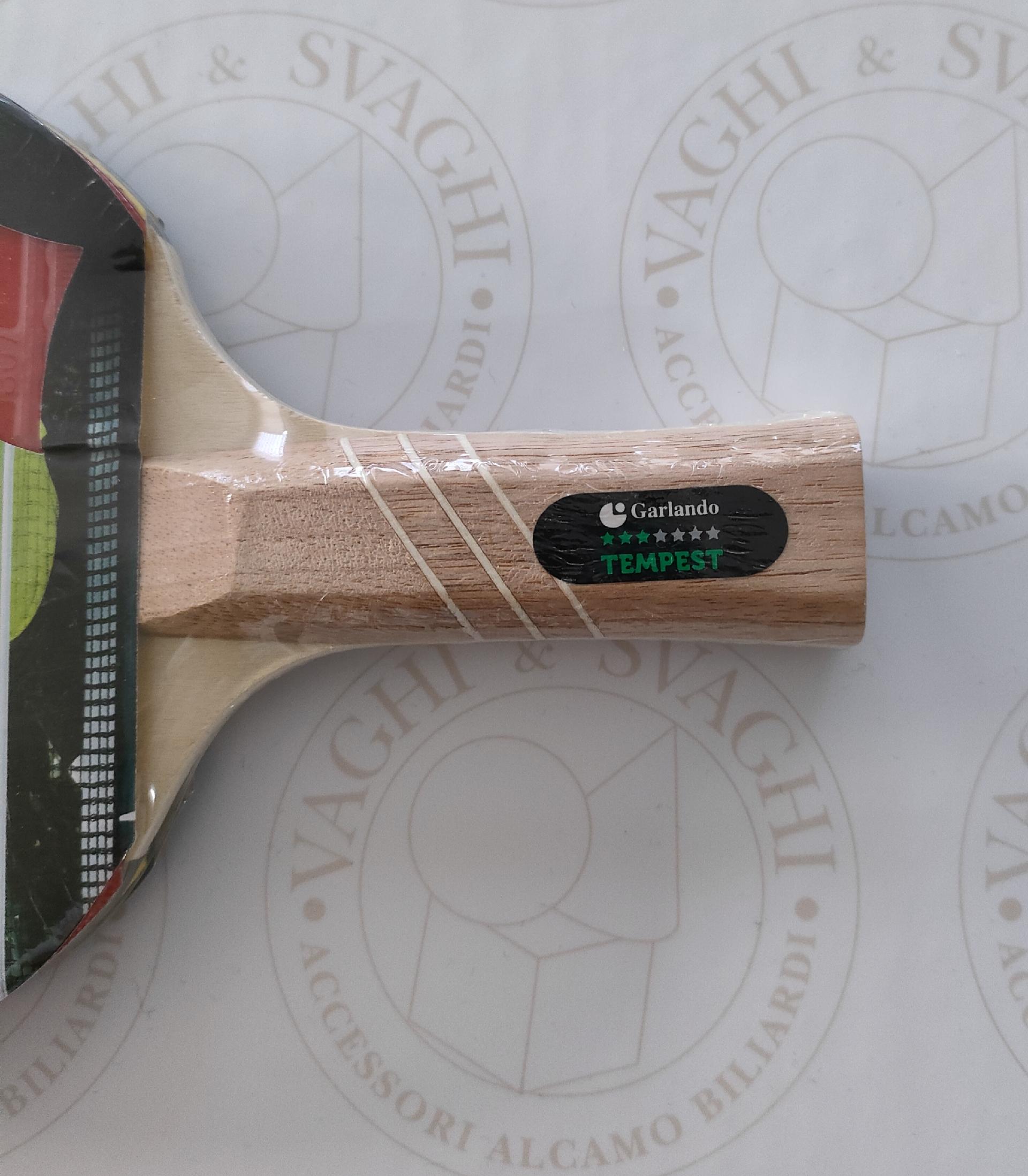 RACCHETTA DA PING PONG GARLANDO TEMPEST 3 STELLE