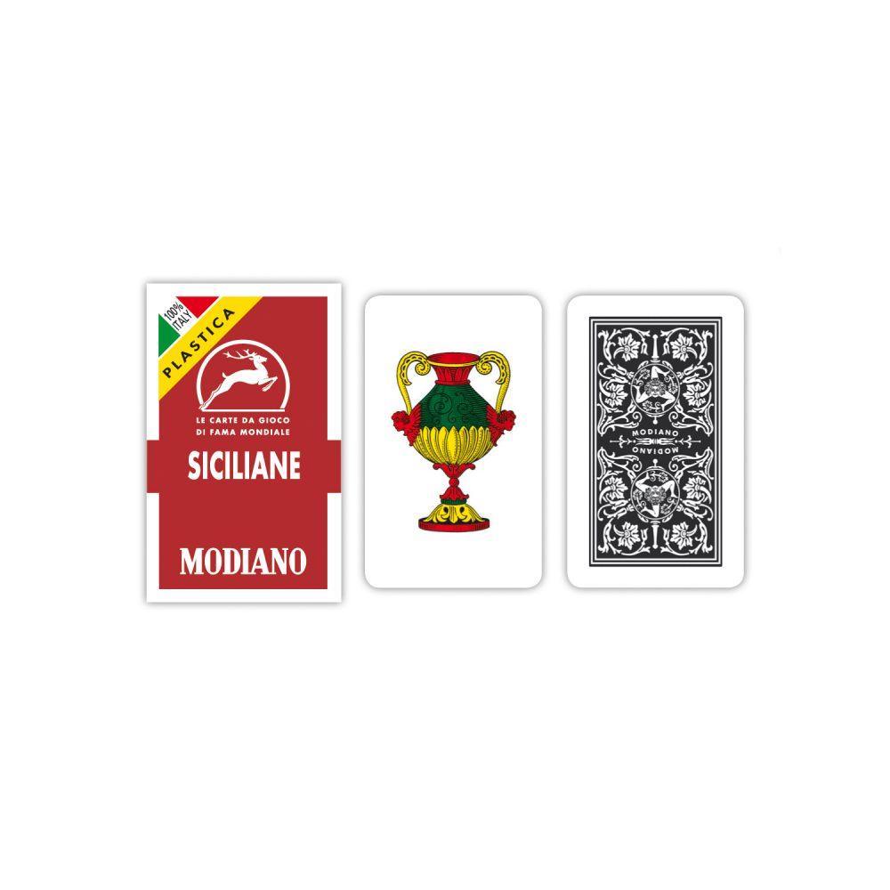 CARTE SICILIANE MODIANO 100% PLASTICA