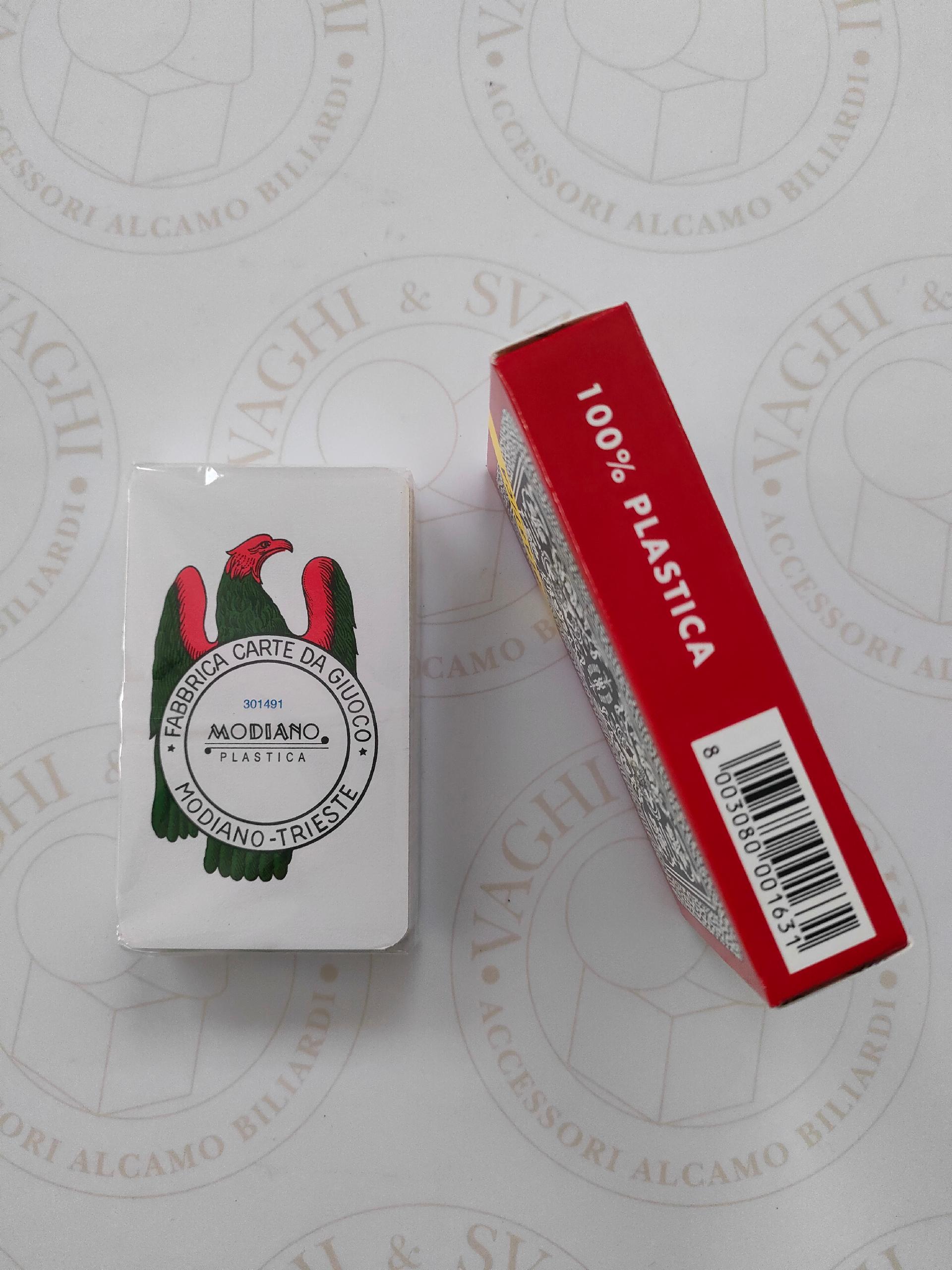 CARTE SICILIANE MODIANO 100% PLASTICA