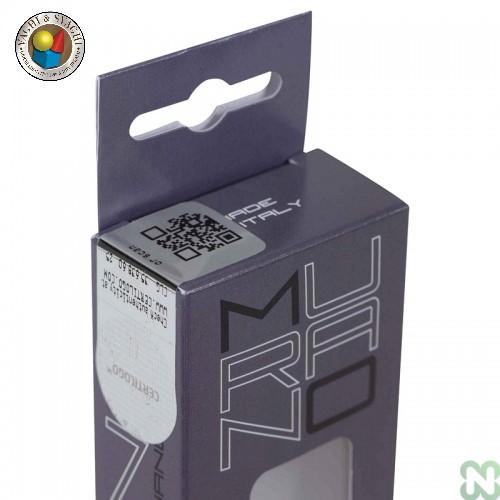 TUBOLARE TRASPARENTE LONGONI MURANO CM 35
