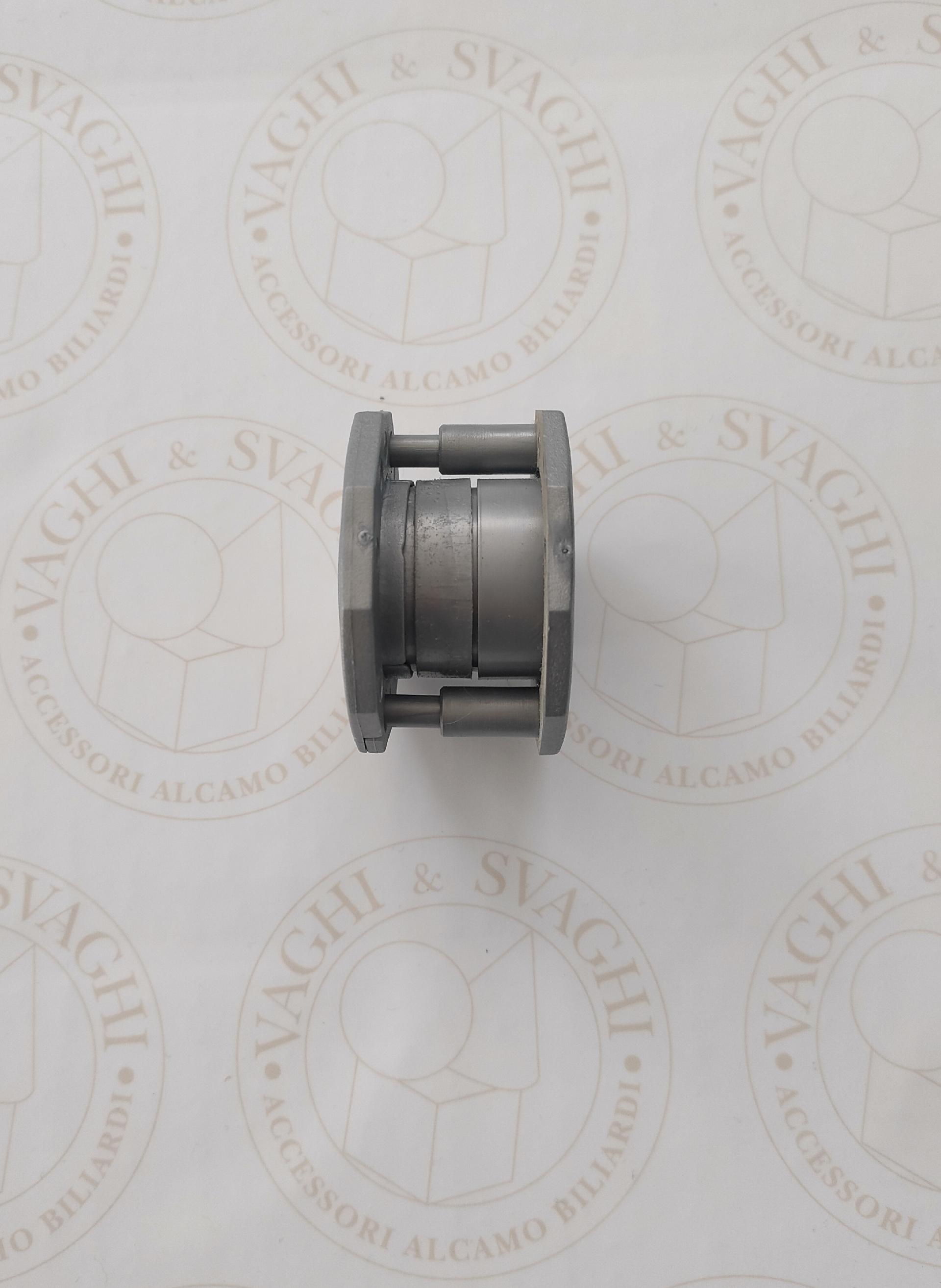 BOCCOLA GRIGIA NORDITALIA MODELLO LASER A SFERA PASSANTE DIAMETRO 16 MM.
