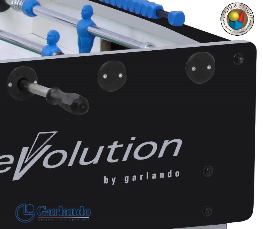 CALCIO BALILLA GARLANDO F-200 EVOLUTION ASTE RIENTRANTI