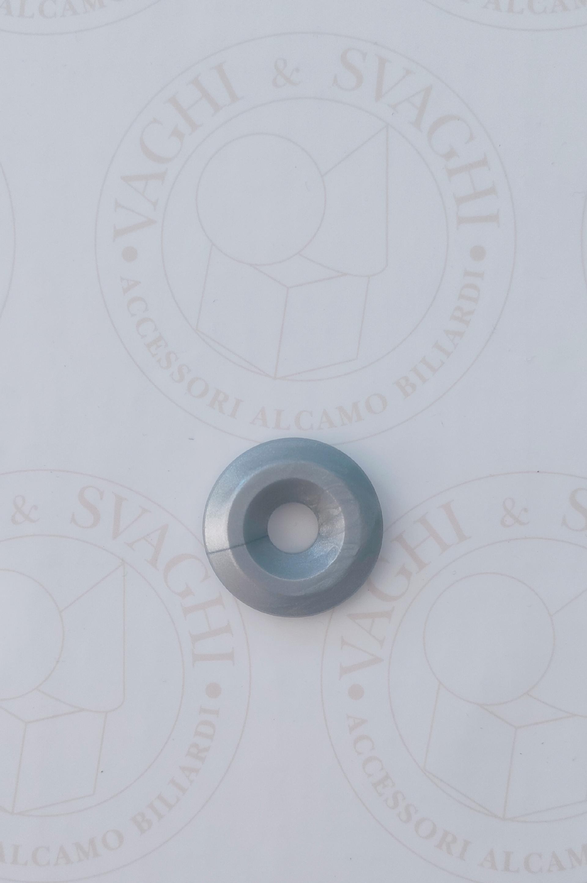 RONDELLA PLASTICA GARLANDO SILVER DIAMETRO 37,50 MM.
