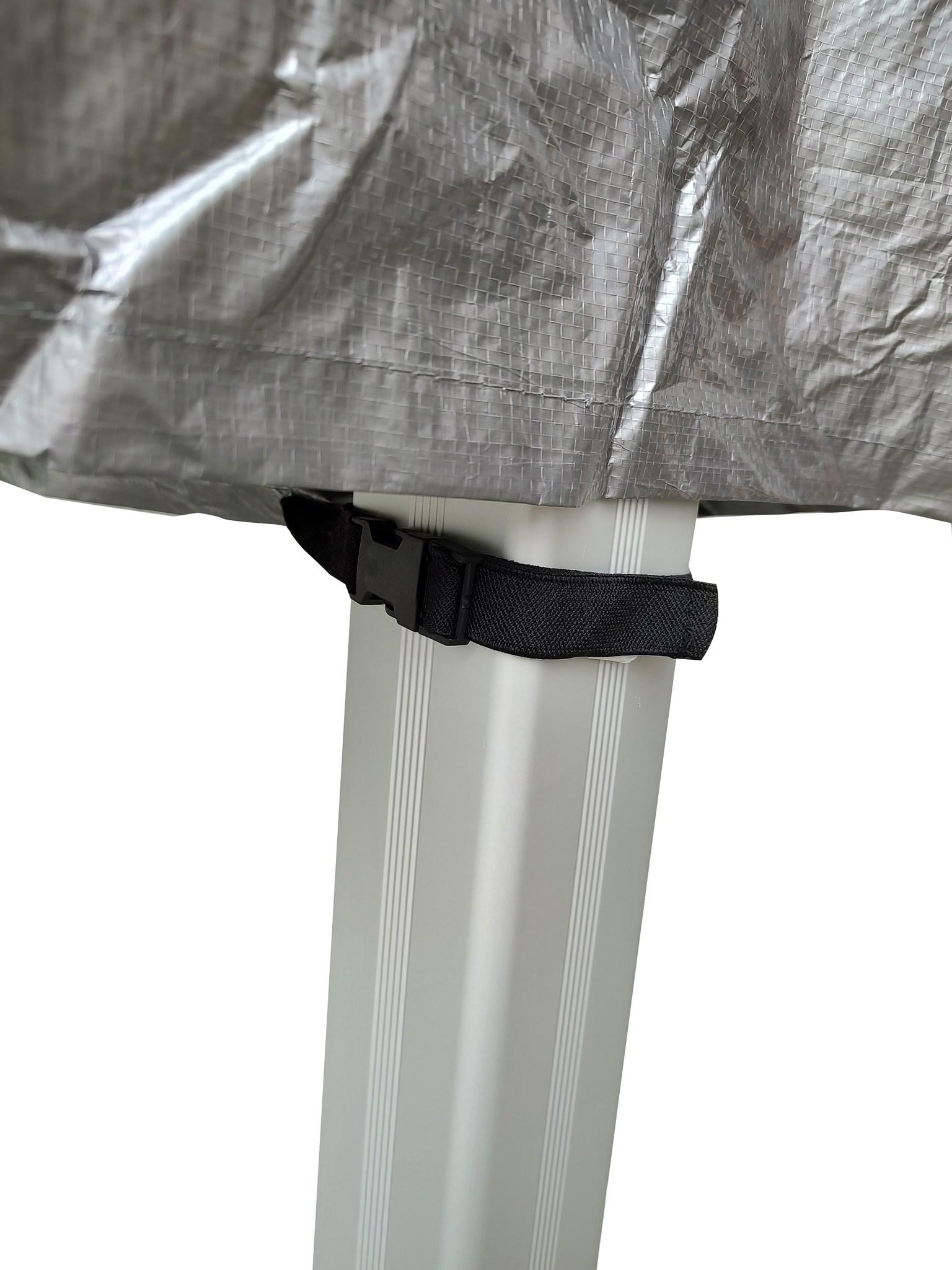COPERTA  PER CALCIO BALILLA ROBERTO SPORT IN PLASTICA GRIGIO OUTDOOR