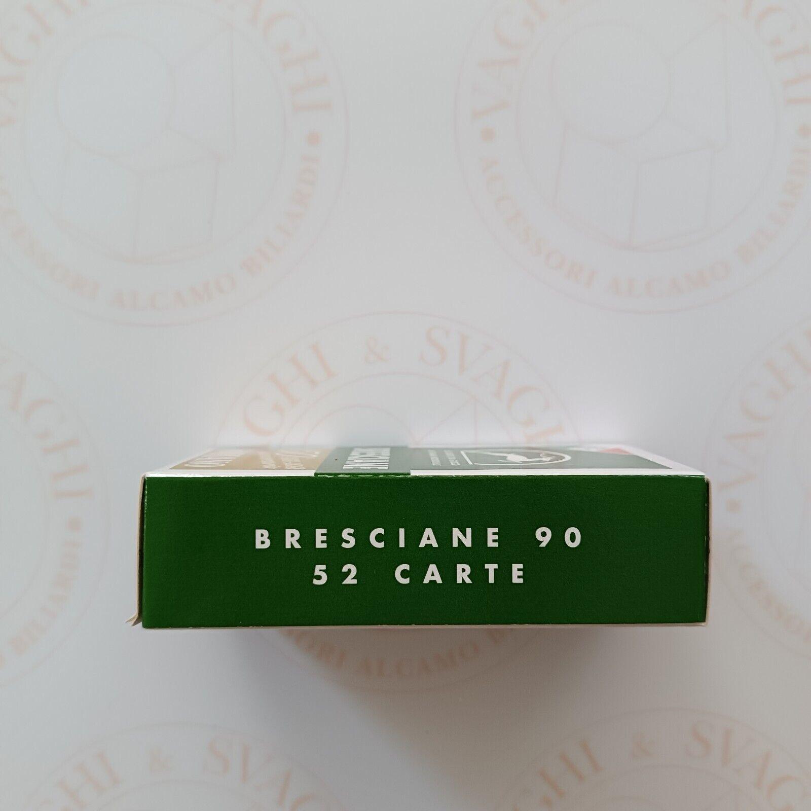 CARTE DA GIOCO MODIANO BRESCIANE VERDE 150° ANNIVERSARIO