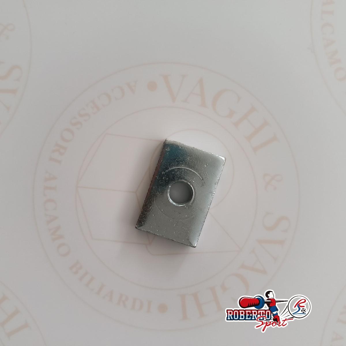 DADO PER GAMBA ROBERTO SPORT IN ALLUMINIO 80 X 80 MM