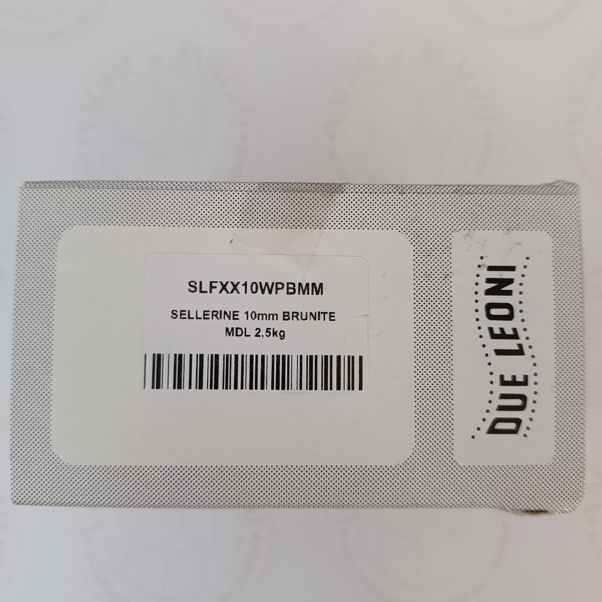 CHIODI SELLERINE LA MONDIALE DUE LEONI COLORE BRUNITE 10 MM 2.5 GK