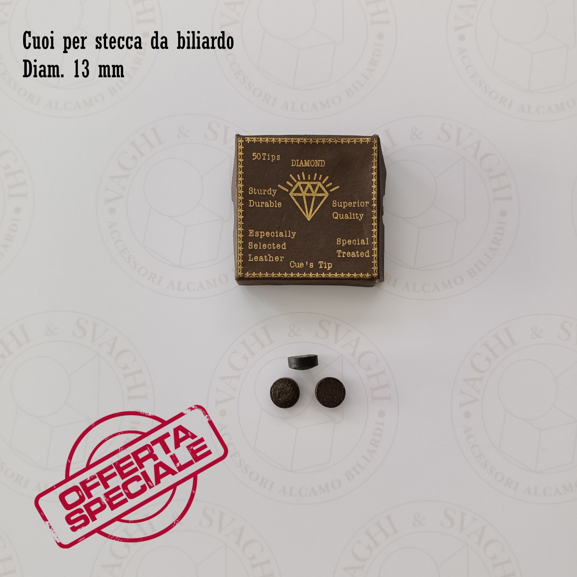 CUOIO DIAMOND DIAM.13 MM