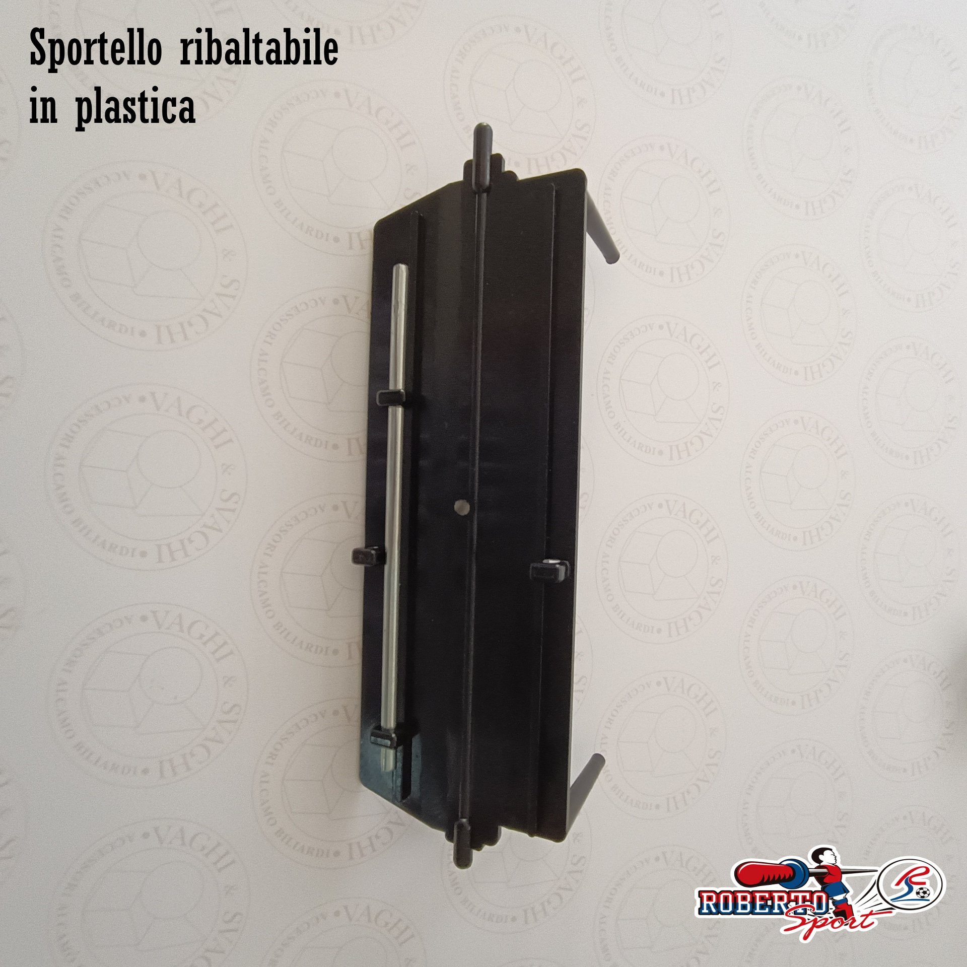 SPORTELLO PER CALCIO BALILLA ROBERTO SPORT RIBALTABILE IN PLASTICA