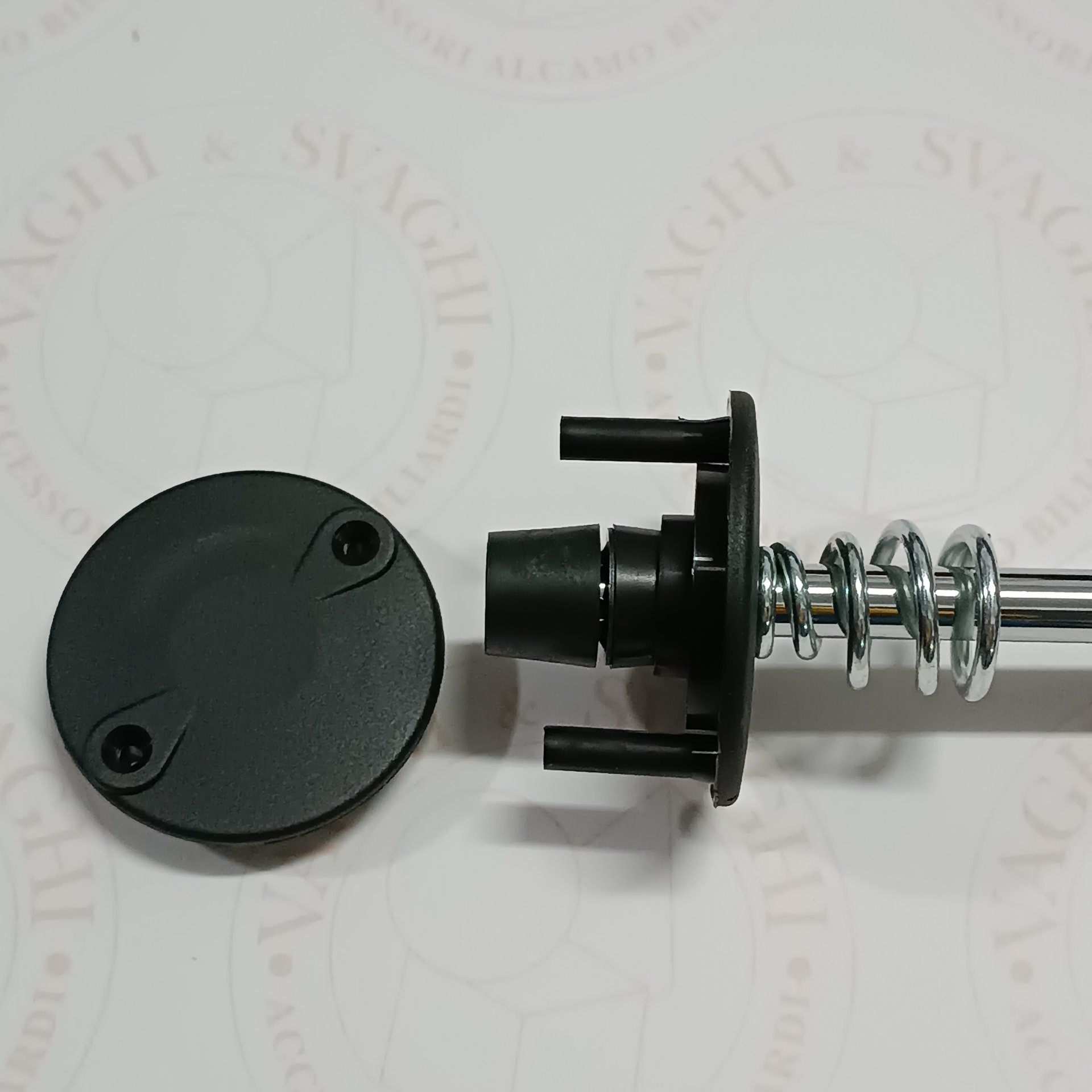 ASTINA INTERNA (TONDINO)  CON BOCCOLA PER ASTA RIENTRANTE GARLANDO PER MOBILE SPESSORE 30 MM.