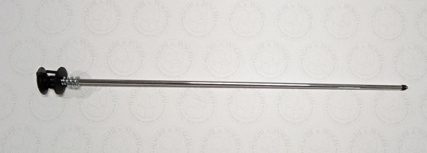 ASTINA INTERNA (TONDINO)  CON BOCCOLA PER ASTA RIENTRANTE GARLANDO PER MOBILE SPESSORE 30 MM.