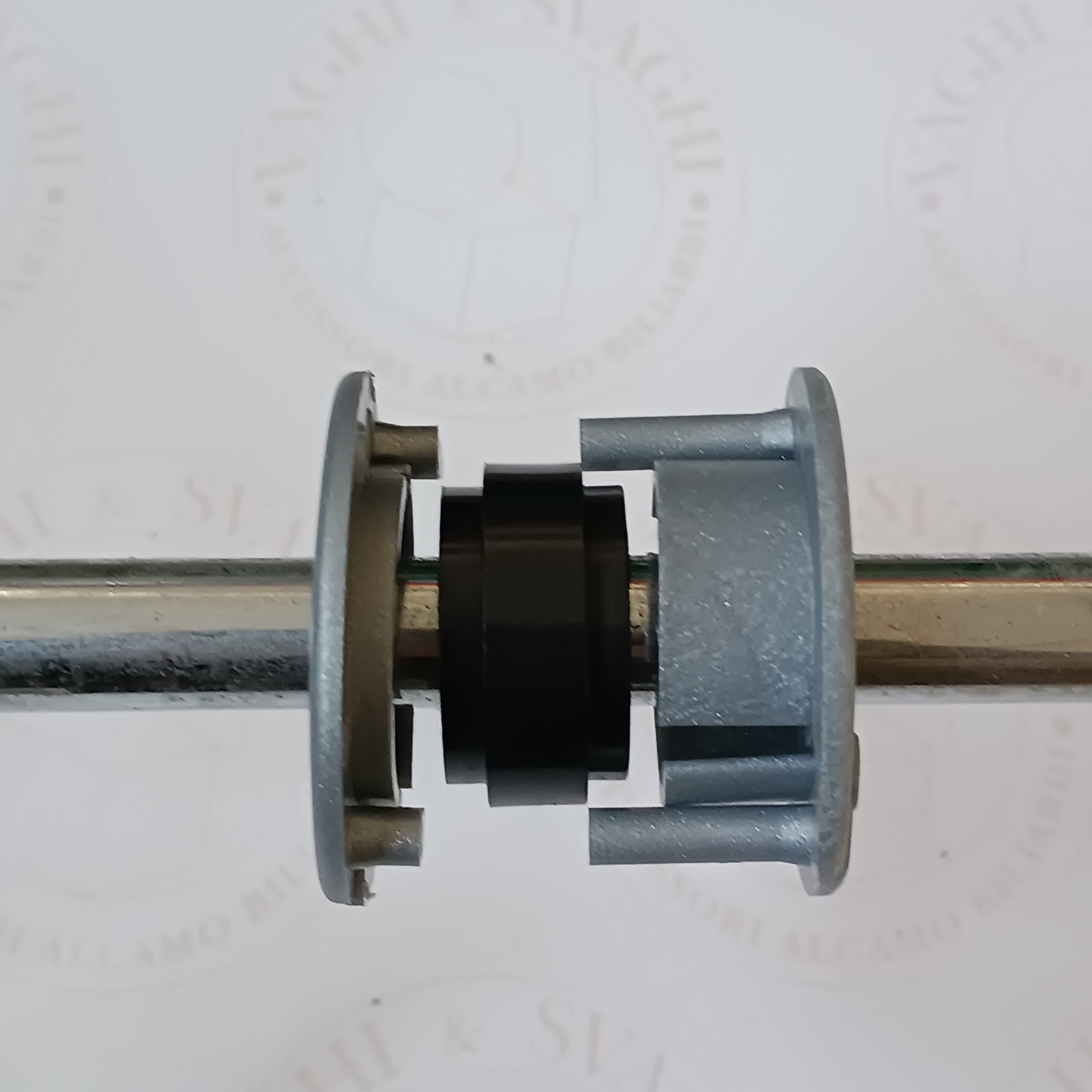 BOCCOLA A SFERA COMPLETA GARLANDO PER MOBILE SPESSORE 30 MM SILVER