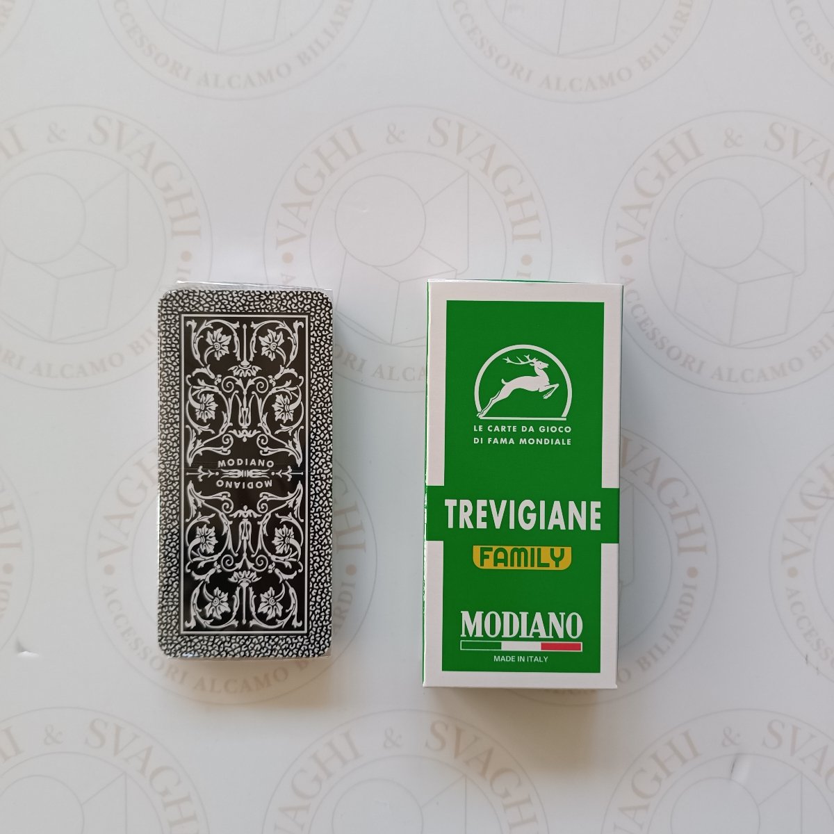 CARTE DA GIOCO MODIANO TREVIGIANE VERDE FAMILY