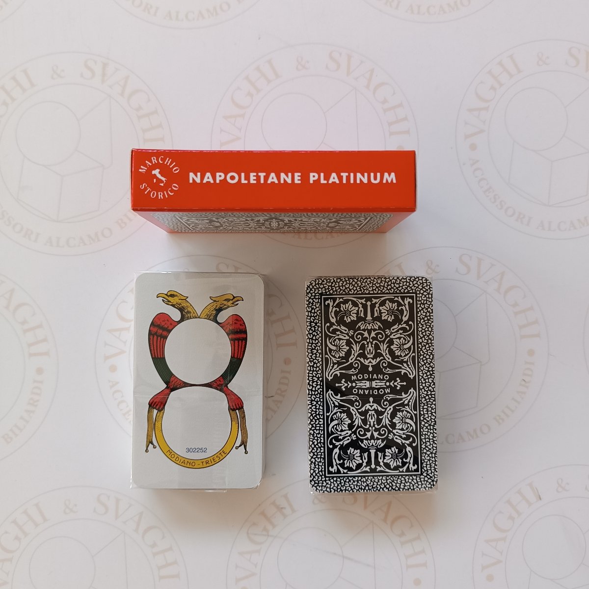 CARTE DA GIOCO NAPOLETANE MODIANO PLATINUM 100% PLASTICA