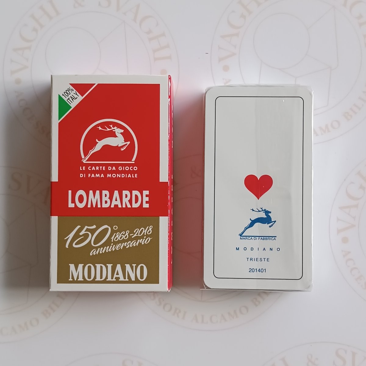CARTE LOMBARDE MODIANO 150° ANNIVERSARIO