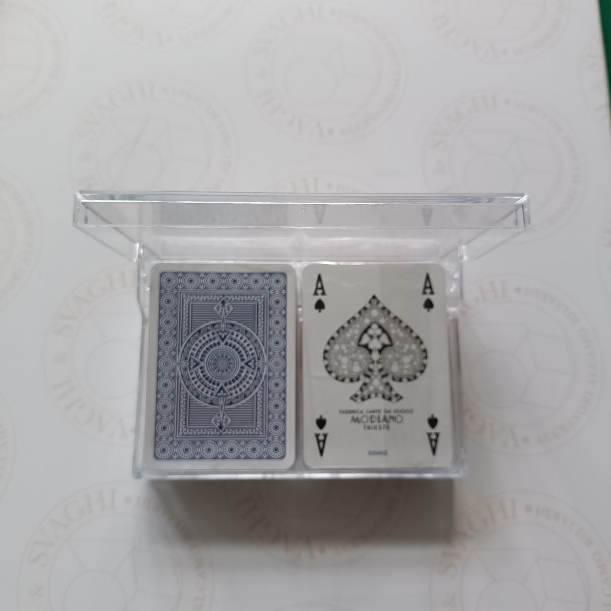 PORTACARTE  (ASTUCCIO) MODIANO KRISTAL IN PLEXIGLASS