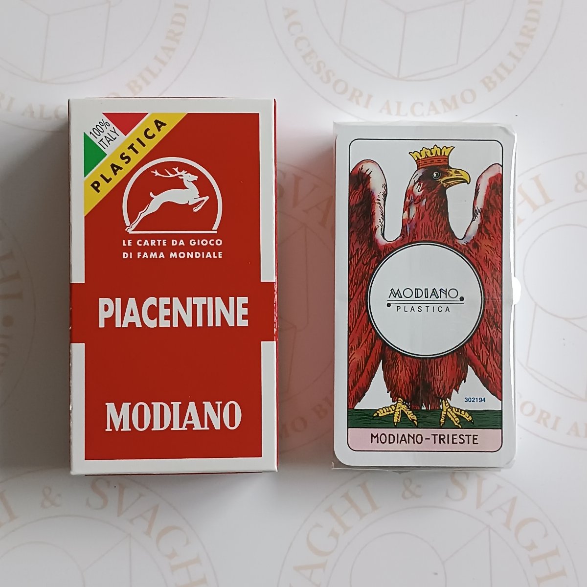 CARTE PIACENTINE MODIANO PIACENTINE PLASTICA