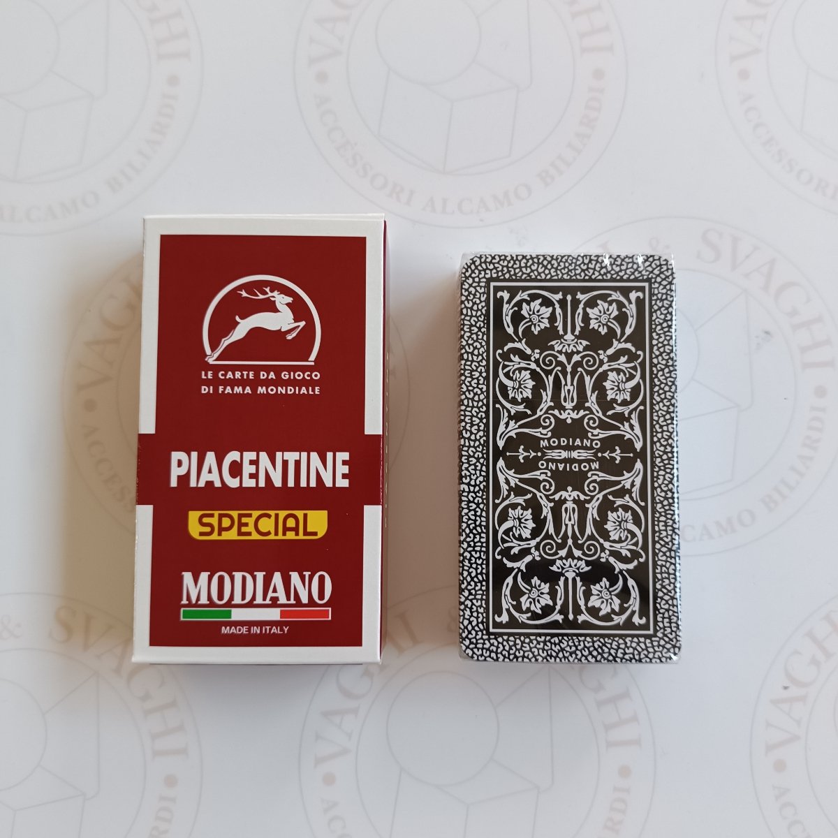 CARTE PIACENTINE MODIANO BORDEAUX  SPECIAL