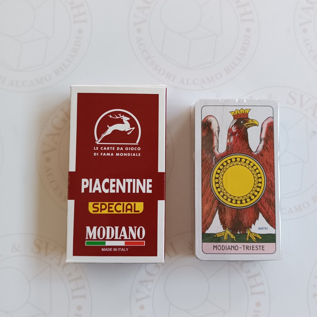 CARTE PIACENTINE MODIANO BORDEAUX  SPECIAL