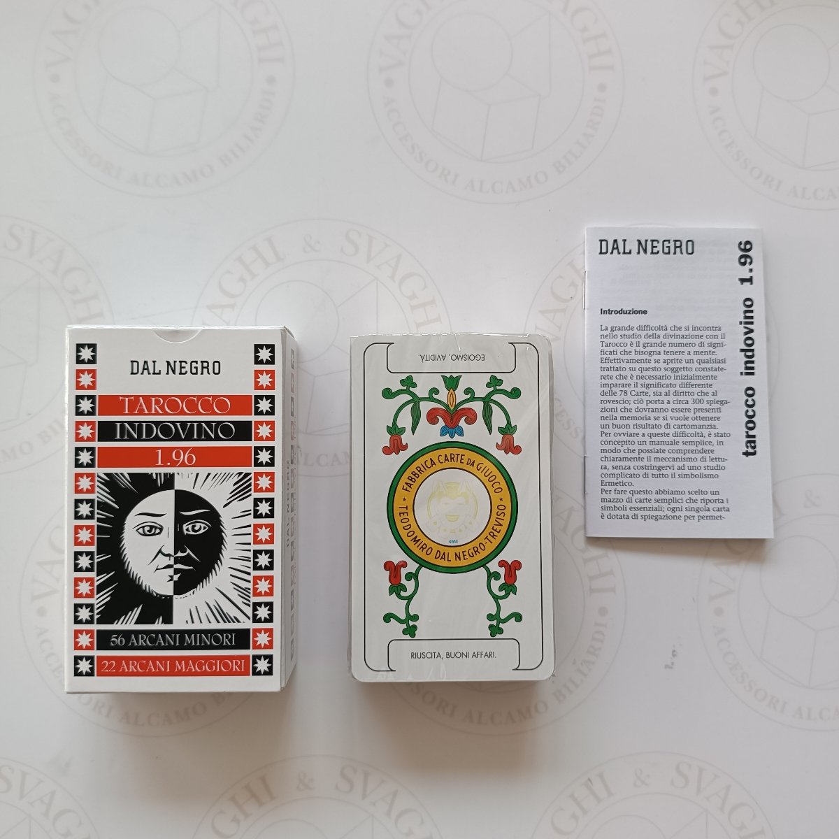 CARTE TAROCCO DAL NEGRO INDOVINO 1.96
