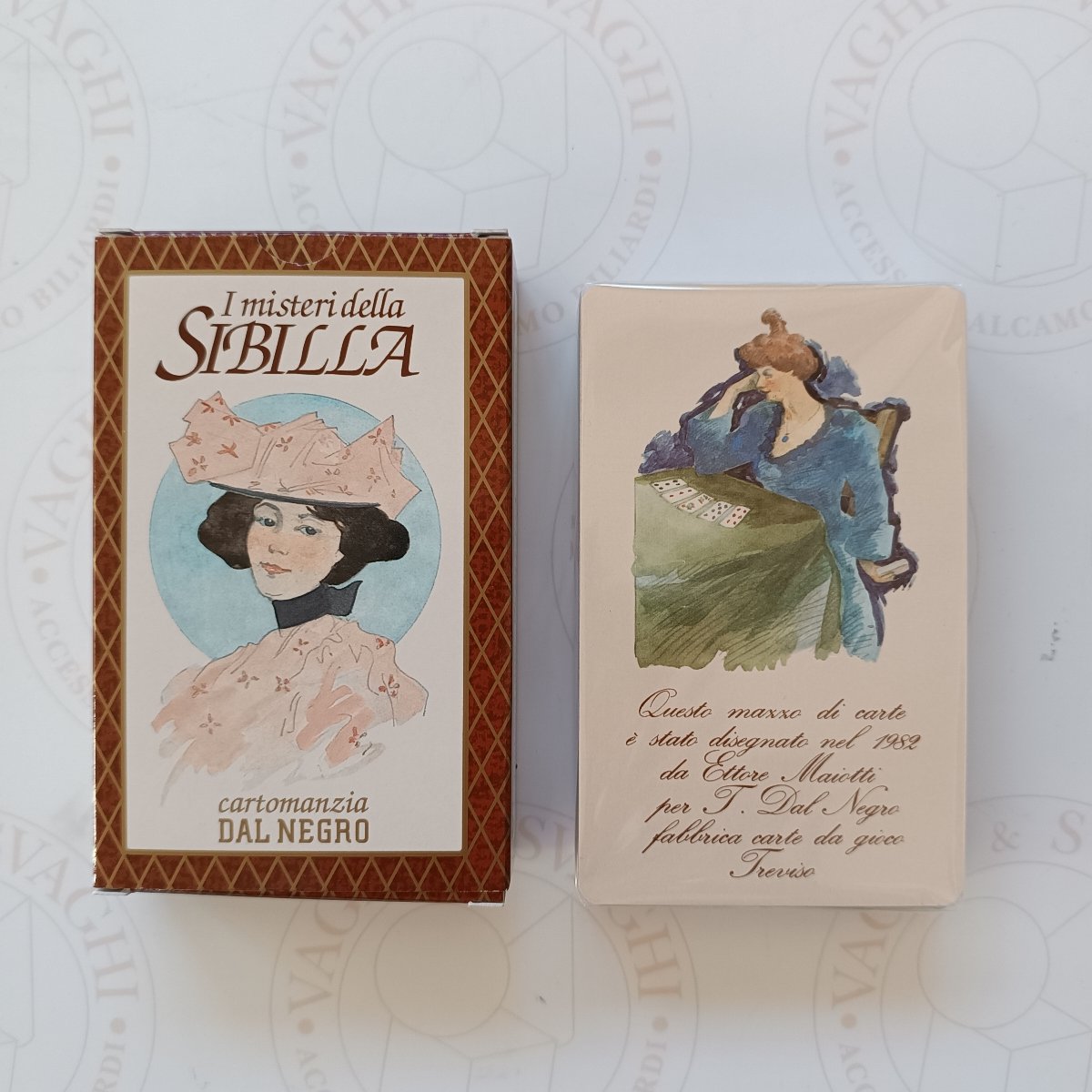 CARTE TAROCCO DAL NEGRO I MISTERI DELLA SIBILLA