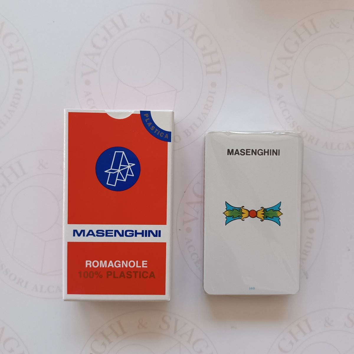 CARTE DA GIOCO MASENGHINI ROMAGNOLE N. 15 PLASTICA