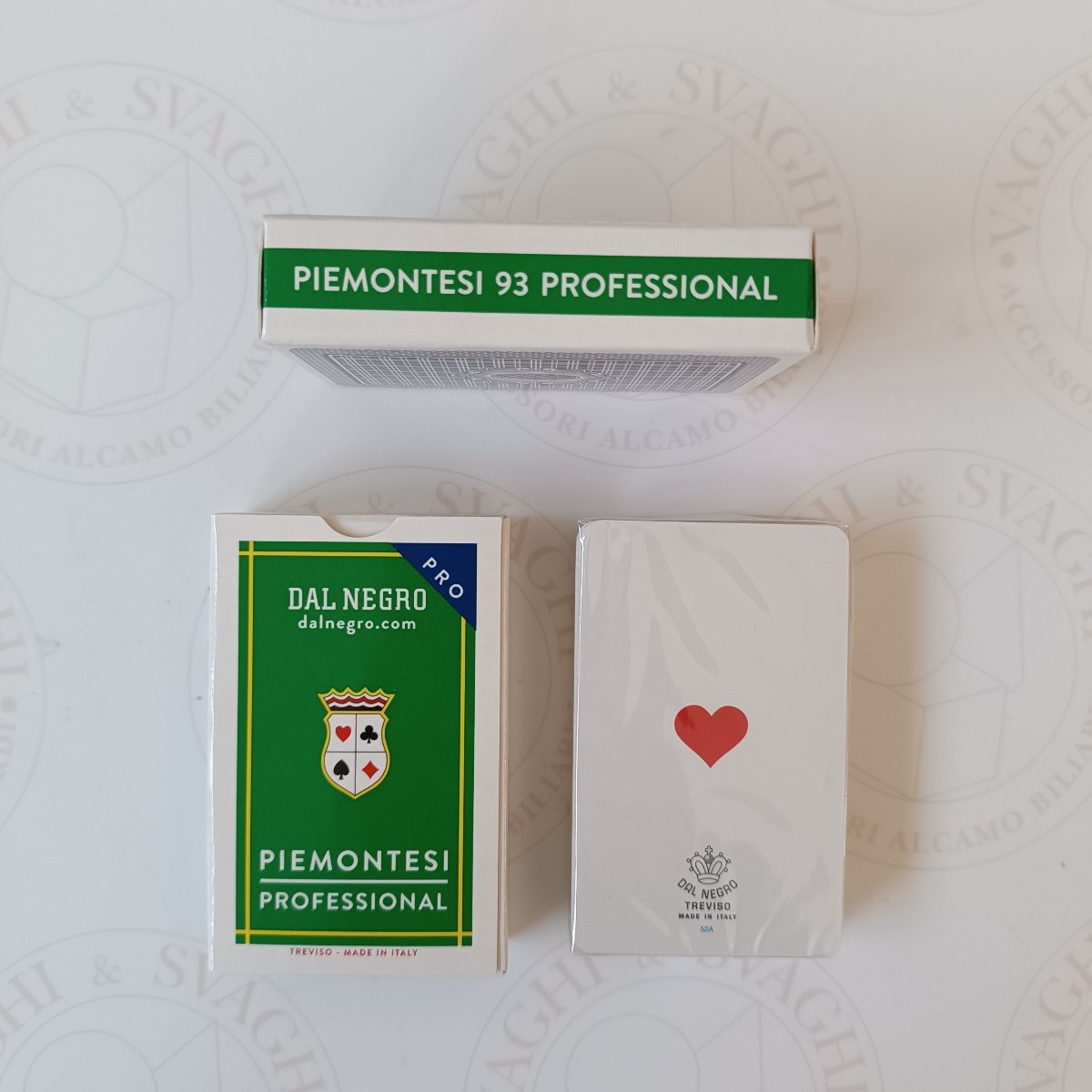 CARTE PIEMONTESI DAL NEGRO N° 93 PRO DA 36 CARTE