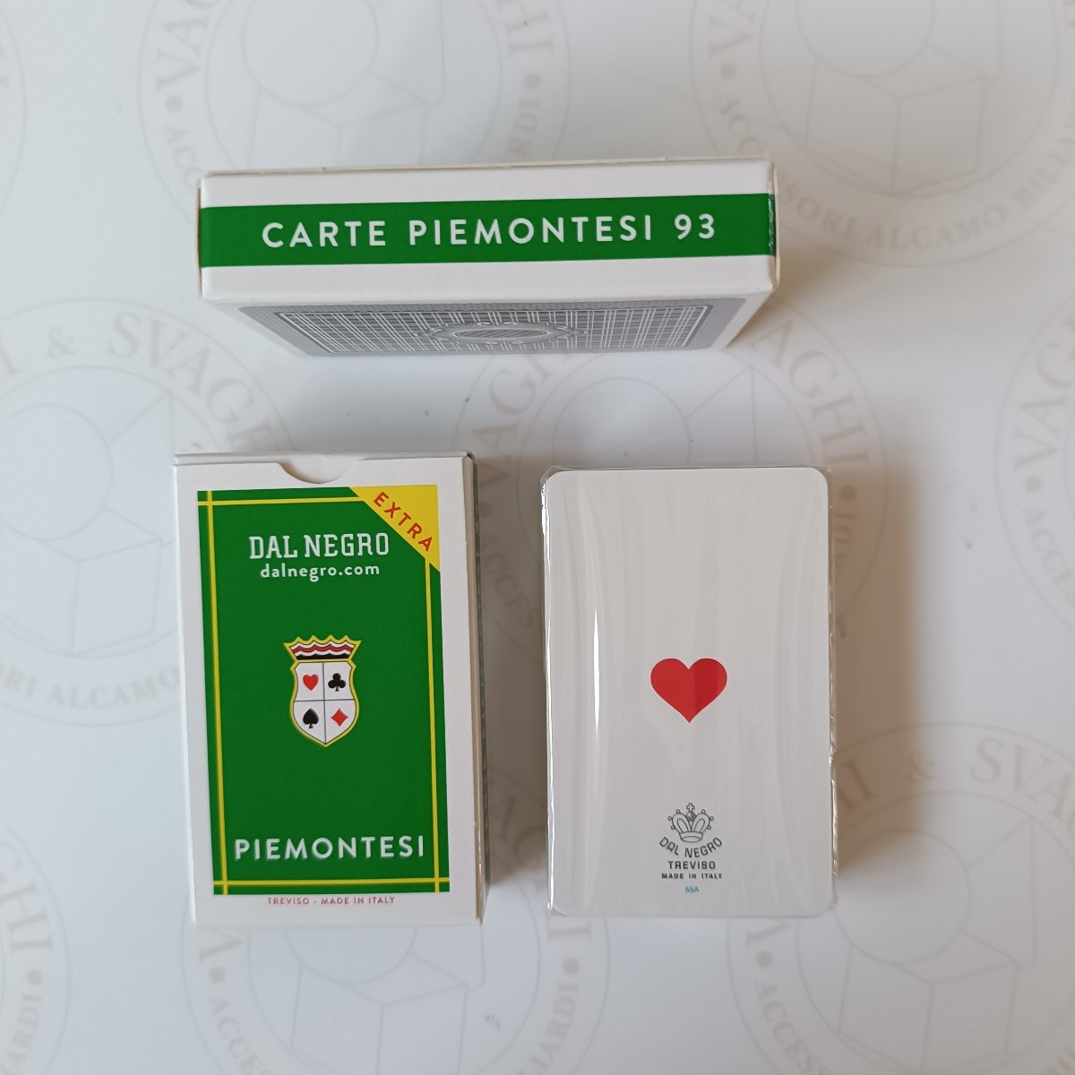 CARTE PIEMONTESI DAL NEGRO N. 93 EXTRA