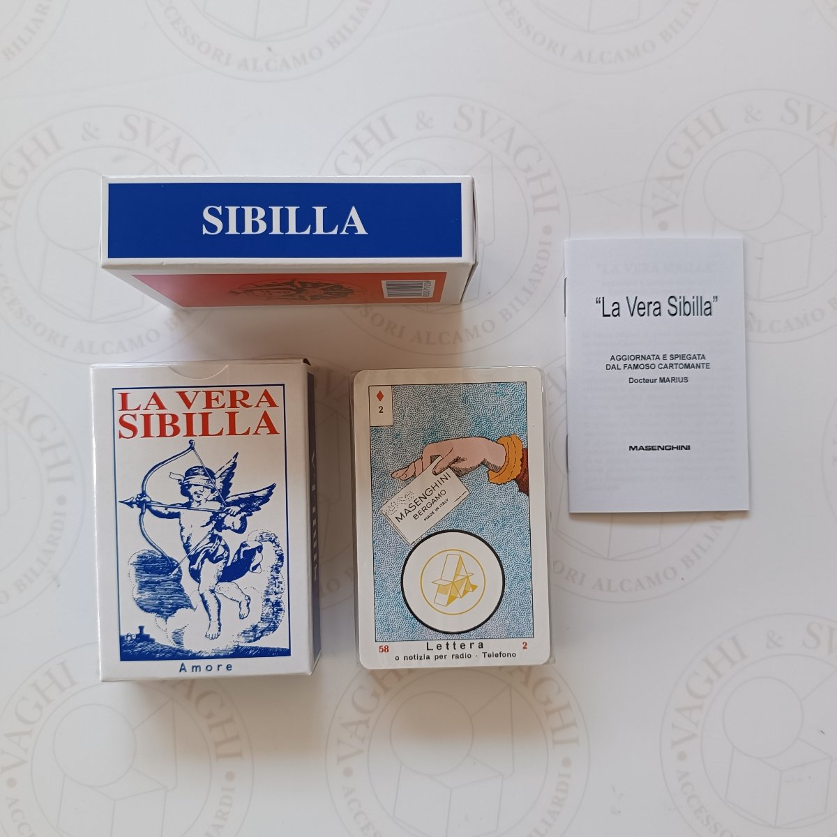 CARTE TAROCCO MASENGHINI LA VERA SIBILLA