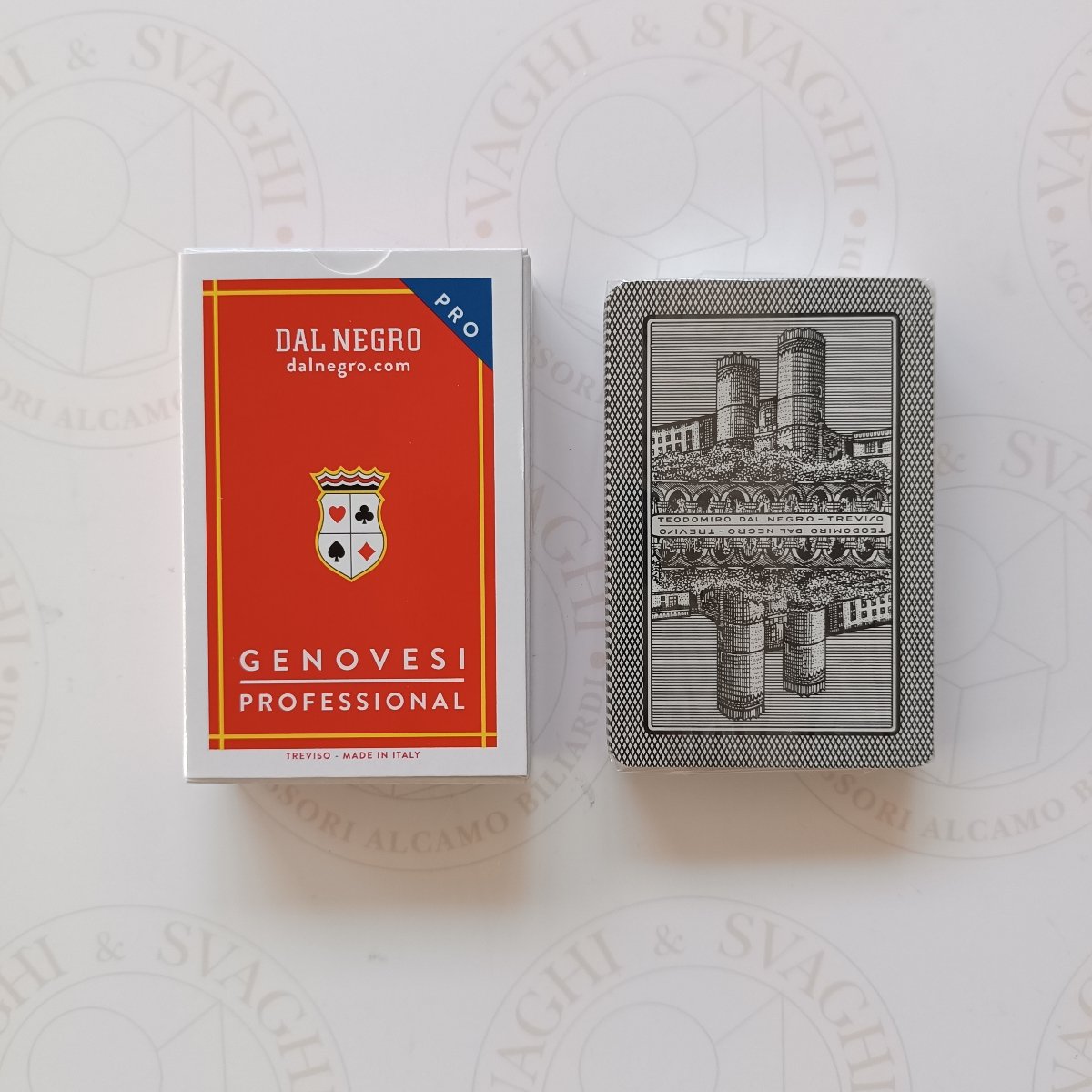 CARTE DA GIOCO DAL NEGRO GENOVESI DA 40 N. 35 PRO