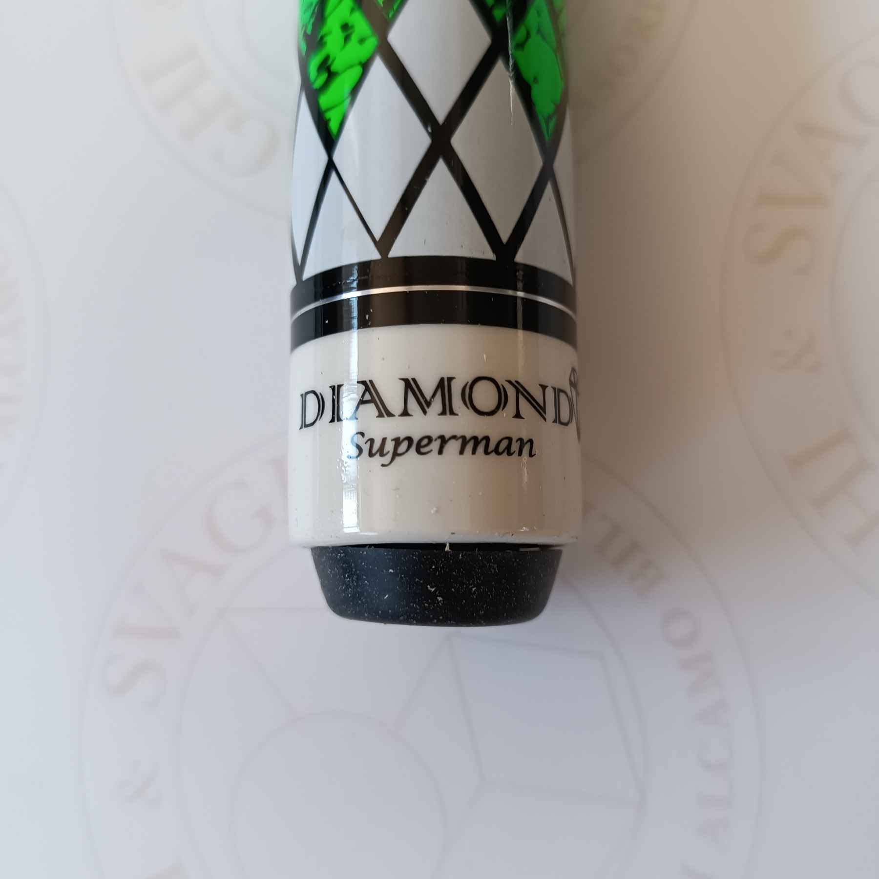STECCA PER GIOCO POOL SHAROONSPORTS DIAMOND  SUPERMAN VERDE 2 PZ.