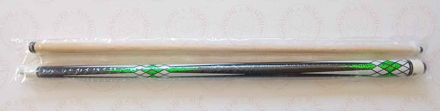 STECCA PER GIOCO POOL SHAROONSPORTS DIAMOND  SUPERMAN VERDE 2 PZ.