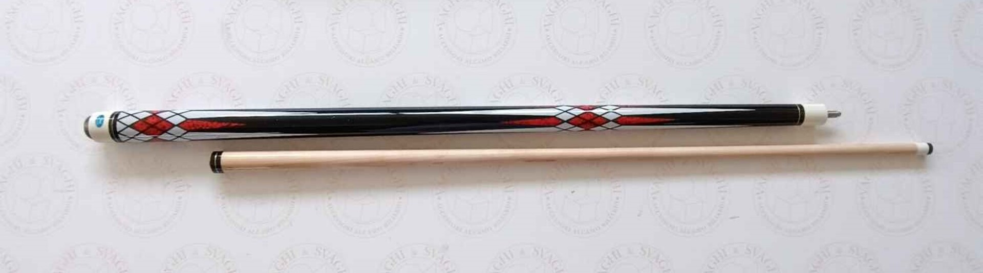 STECCA PER GIOCO POOL SHAROONSPORTS DIAMOND  SUPERMAN ROSSA 2 PZ.