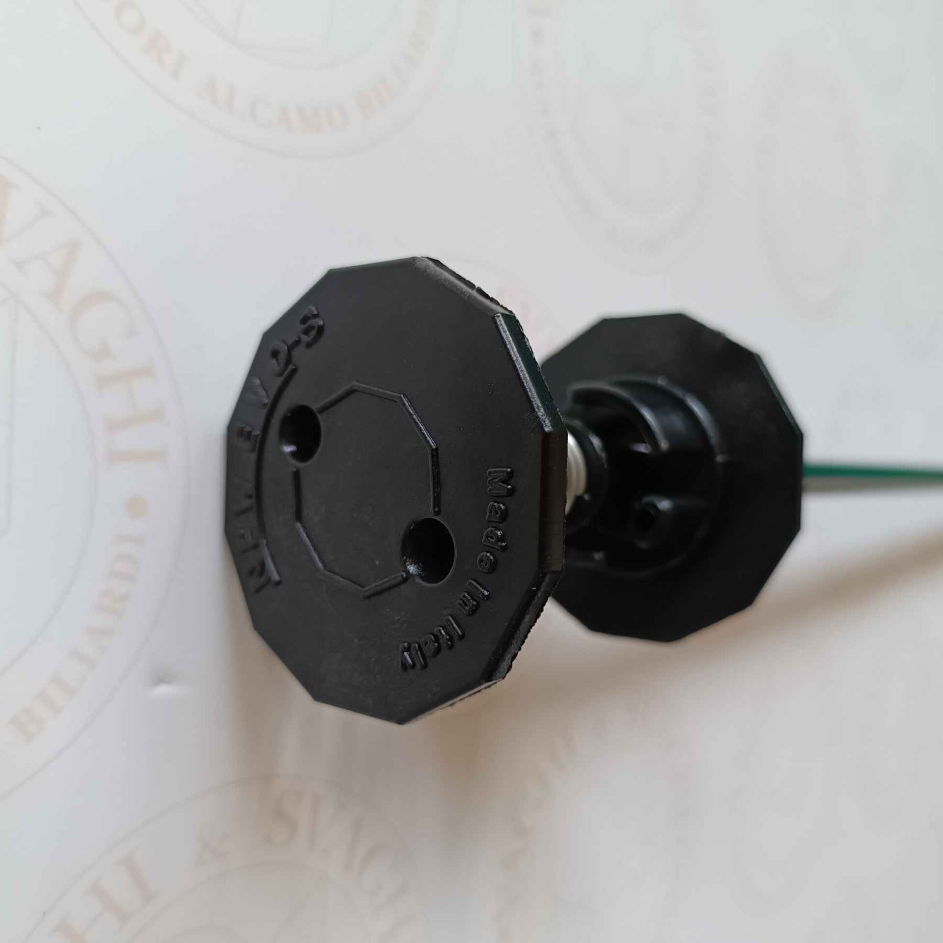 BOCCOLA NERA PER ASTA RIENTRANTE NORDITALIA LATO ASTINA DIAM. 10 MM. EVO